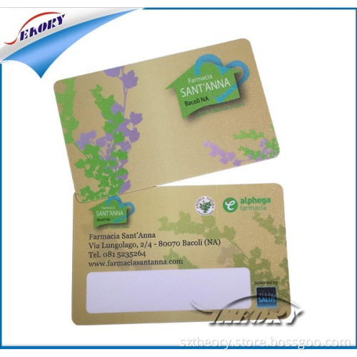 Cr80 Cmyk Printing Transparent PVC Card/Smart ID Card/PVC Business Card